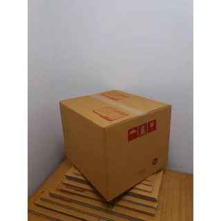 กล่องไปรษณีย์ เบอร์ H ขนาด 40×45×34 ซม. กล่องพัสดุฝาชน แพ็ค 20 ใบ หนา 3 ชั้น แบบพิมพ์ ราคาส่ง สำหรับแม่ค้าออนไลน์