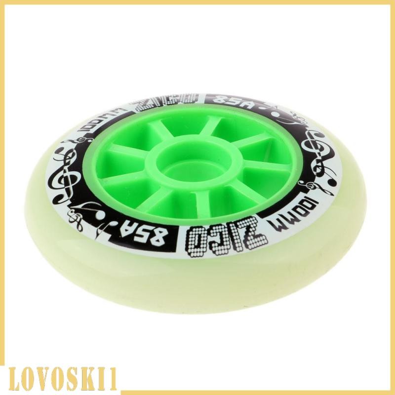 [Lovoski1] อินไลน์สเก็ต PU กลางแจ้งล้อเปลี่ยน Racing 85a ล้อ 90 มม. 100 มม. 110 มม.