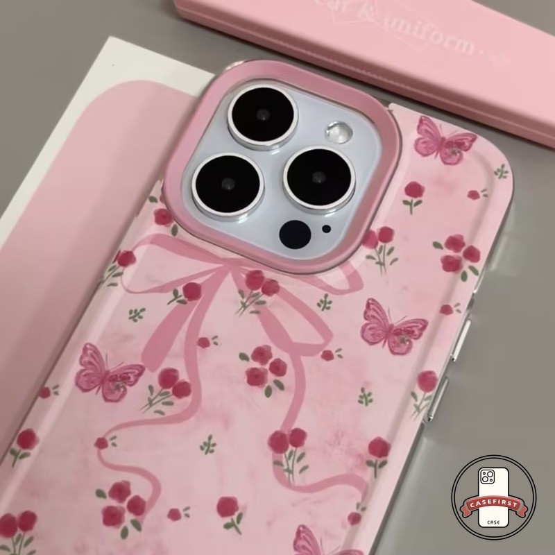 แฟชั่นผีเสื้อโรแมนติกแฟชั่นดอกไม้สดสำหรับ เคส Realme C53 C67 C15 C51 C21 C55 C12 C35 C11 C25 8i 6i 5i 11 5 C20 C25Y C31 - รูปที่ 6