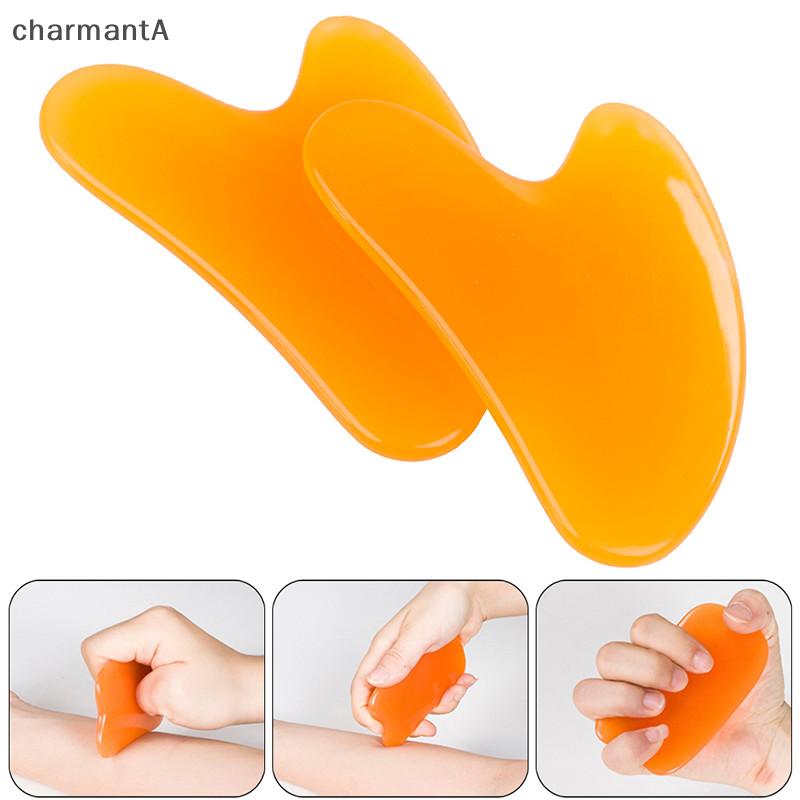 Charmanta Gua Sha เครื่องมือนวดขูด เครื่องนวดตัว กัวซา มีดโกนฝังเข็มสําหรับร่างกาย VN