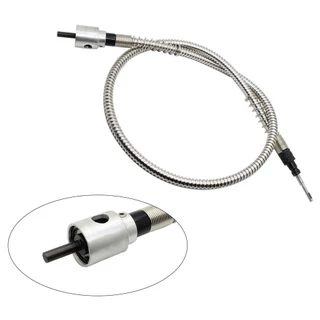 สายอ่อนต่อเครื่องเจียร-สว่านไฟฟ้า ขนาดเเกน0.3-6.5มิล แกนจับ 3 mm ยาว 100mm สำหนับงานแกะสลัก เครื่องเจียรสายอ่อน