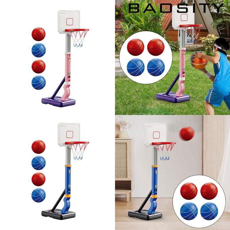 [Baosity] Mini Basketball Hoop Basketball Goal with Balls And Hoop Family Game Indoor Outdoor Toys G