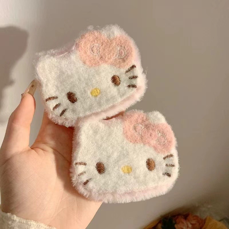 Hello Kitty กิ๊บติดผมตุ๊กตาน่ารักหวาน Y2k คลิปหน้าม้าเด็กผู้หญิง