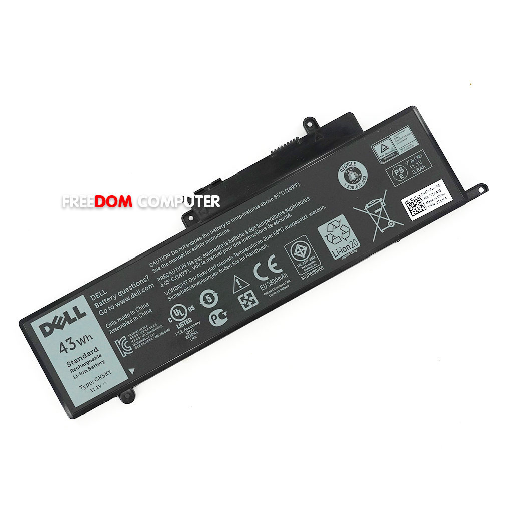 แบตเตอรี่โน๊ตบุ๊ค (แท้) GK5KY Dell Inspiron 13 7347, 7348, Inspiron 3147, 3148, 7352 7353 7359 7568 BATTERY NOTEBOOK