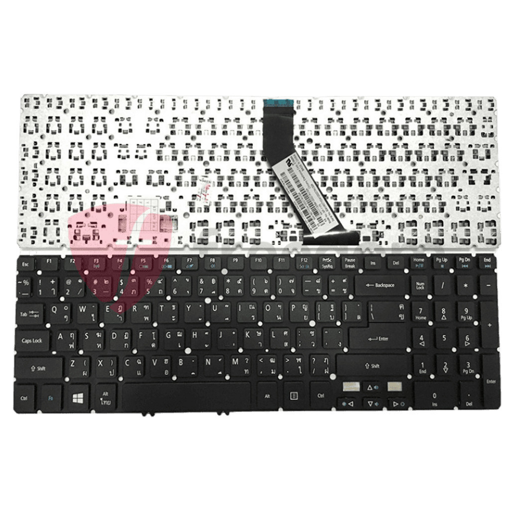 คีย์บอร์ด Acer Aspire V5-531 V5-531G V5-551 V5-551G V5-571 V5-571G , M3-581TG ไทย-อังกฤษ KEYBOARD