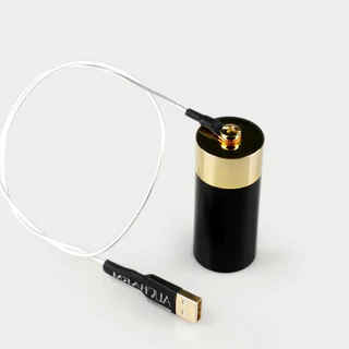 0.75m Ground Loop Noise Isolator GND ป้องกันการรบกวนอิเล็กทรอนิกส์ black hole ลําโพงสายดินไฟฟ้าเครื่องฟอกอากาศ