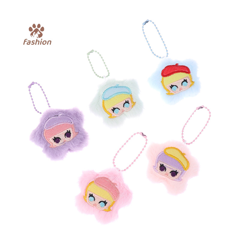 [แฟชั่น] Star Pop Mart พวงกุญแจตุ๊กตาการ์ตูน Molly ตุ๊กตาตุ๊กตาจี้กุญแจรถแหวนกระเป๋าเป้สะพายหลังตกแต่งเด็กของขวัญ {TH}