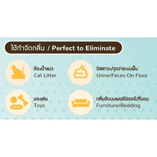 Hana Pet สเปรย์กำจัดกลิ่นทรายแมว ฉี่แมว ฉี่สุนุัข Misty Fresh กำจัดเชื้อโรค ดับกลิ่น ขนาด 300 ml