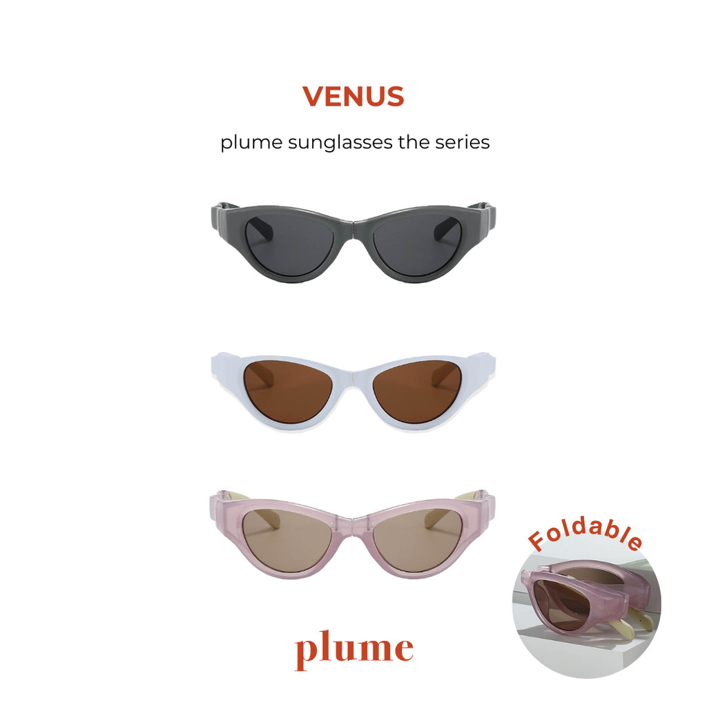 plume.bkk แว่นกันแดดพับได้รุ่น ‘Venus’ Sunglasses