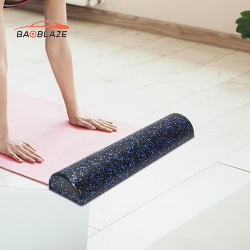 [Baoblaze] Half Round Foam Roller Plication Pilates Foam Half Roller Massage