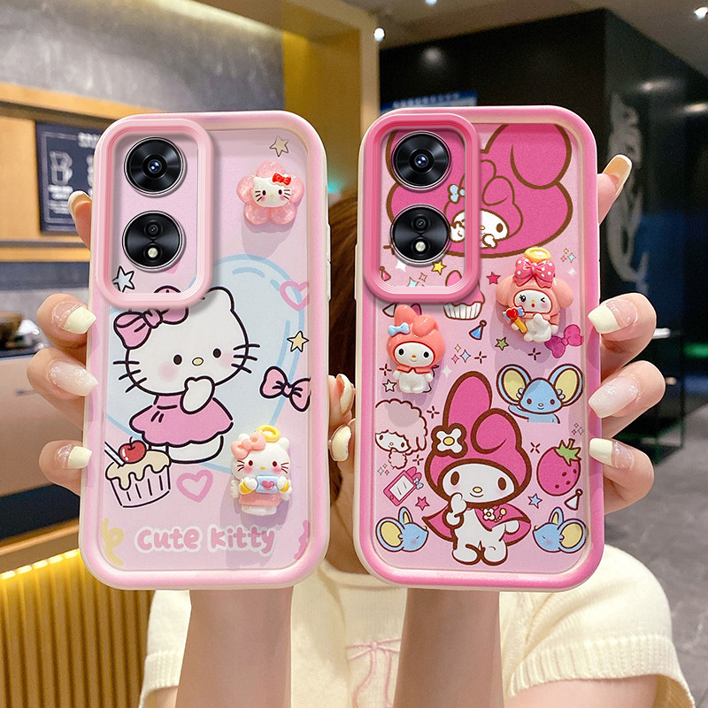 เคส OPPO A60 กรณีโทรศัพท์ซิลิโคนน่ารัก XXTY
