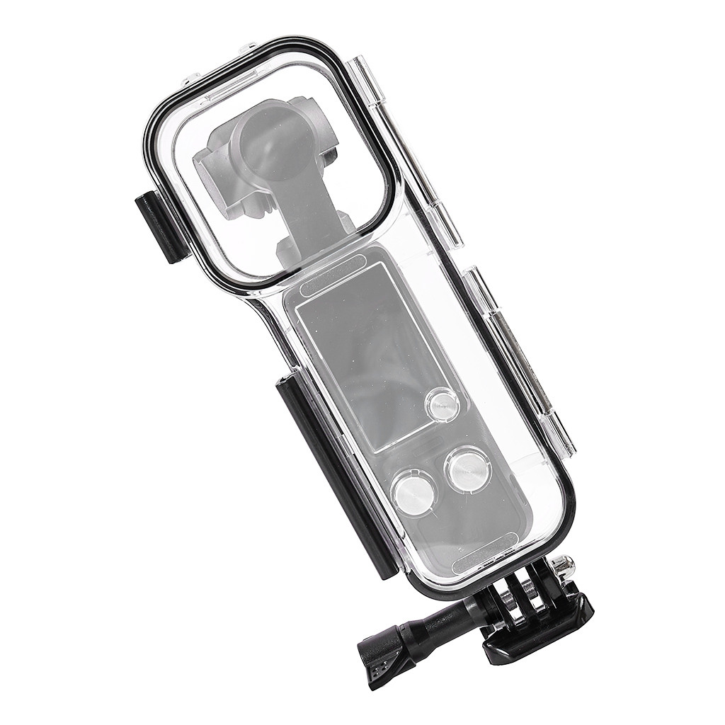 Feichao สําหรับ DJI OSMO Pocket 3 60M กันน้ําดําน้ําเต็มที่มองไม่เห็นป้องกันกรณีพร้อมอะแดปเตอร์เมาท์