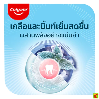 คอลเกต ยาสีฟัน สูตรเกลือ มิ้นท์เย็นสดชื่น 150 ก. แพ็คคู่