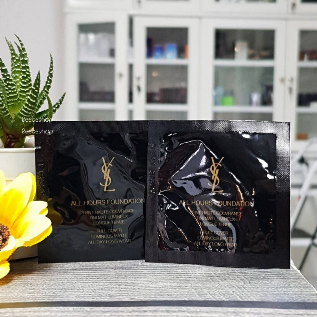 ราคาต่อ 1ซอง YSL All Hour Foundation แบบซอง 1 ml สี LN4