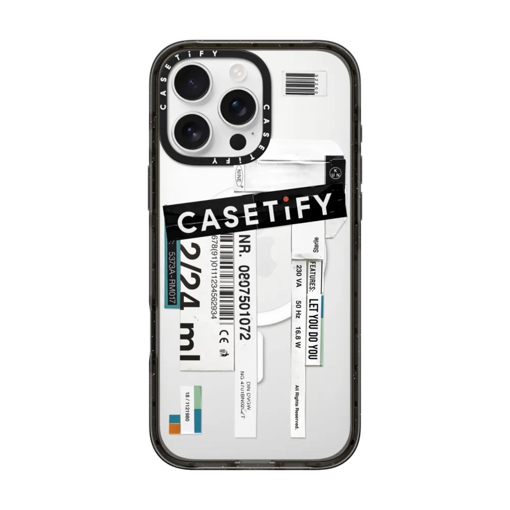 Kunel Gaur Slips Magnetic Casetifyเคสโทรศัพท์สําหรับiPhone 16 15 14 13 12 Pro Max, Clear Hard Impact 2.0