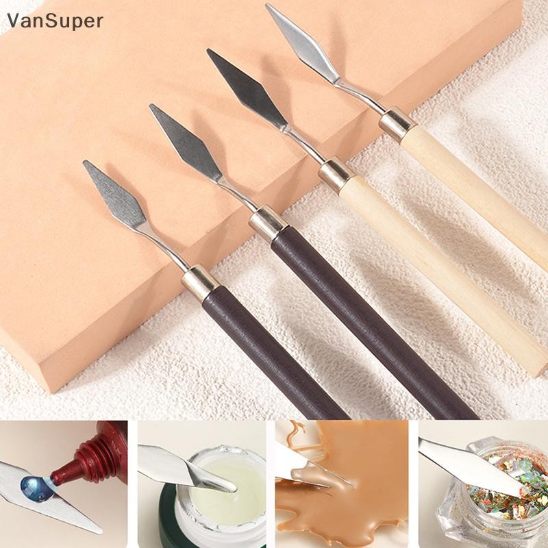 Vansuper สแตนเลสสตีลเล็บกาว Smudge Dyeing Powder Sticks พร้อมที่จับ HOT