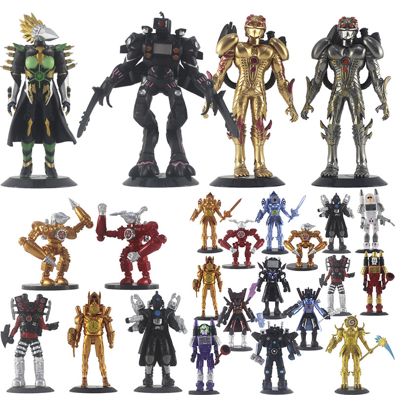 ร้อน Skibidi ห้องน้ํา Action Figure TV Man Clockman หมอ Titan เจาะ Man Speakerman Titans Cameraman รุ่นของเล่นเด็กของขวัญ