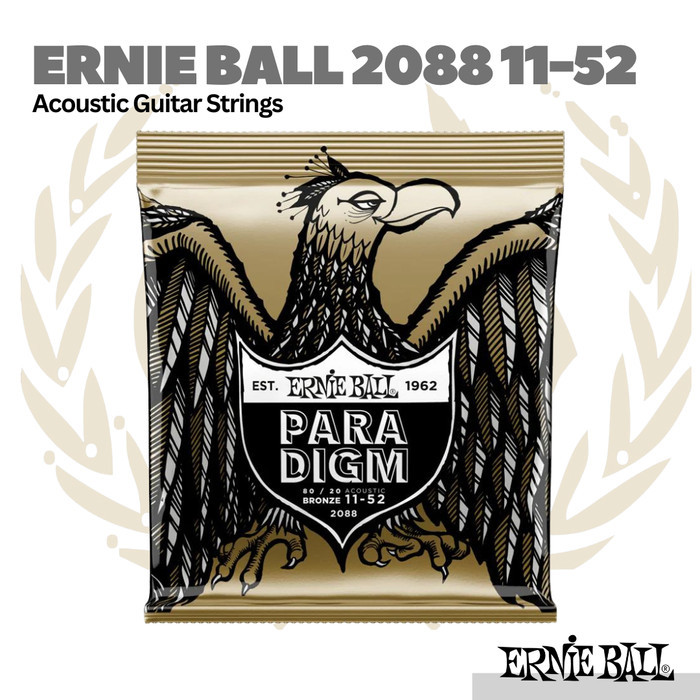 ERNIE BALL เออร์นี่ ลูกบอล 2088 สายกีตาร์โปร่ง 11-52 - สายกีตาร์โปร่ง
