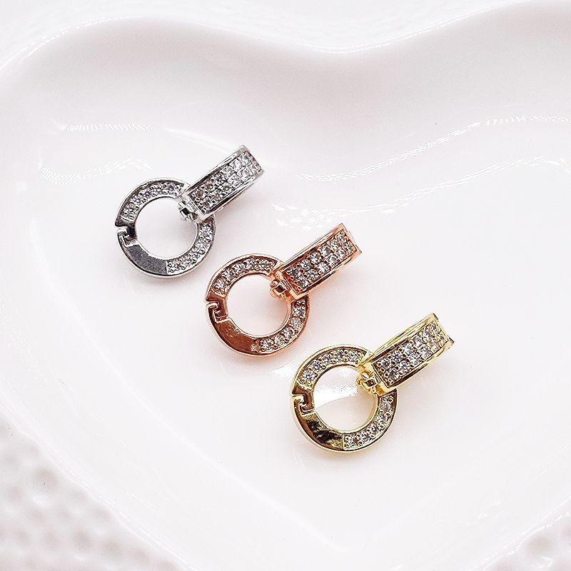 การเชื่อมต่อหัวเข็มขัด925ชุบเงินเครื่องประดับ DIY สากลหัวเข็มขัดแหวนคู่ทุกการจับคู่หัวเข็มขัดหยกสร้อยคอมุกคู่เปิดจี้หัวเข็มขัด ราคา ถูกที่สุด ดีลบีเคเค แกลเลอรีภาพที่ 3