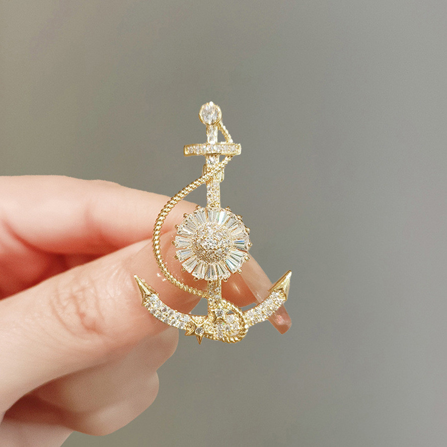 Anchor เข็มกลัด High-End Fixed เสื้อผ้าอุปกรณ์เสริม Pin