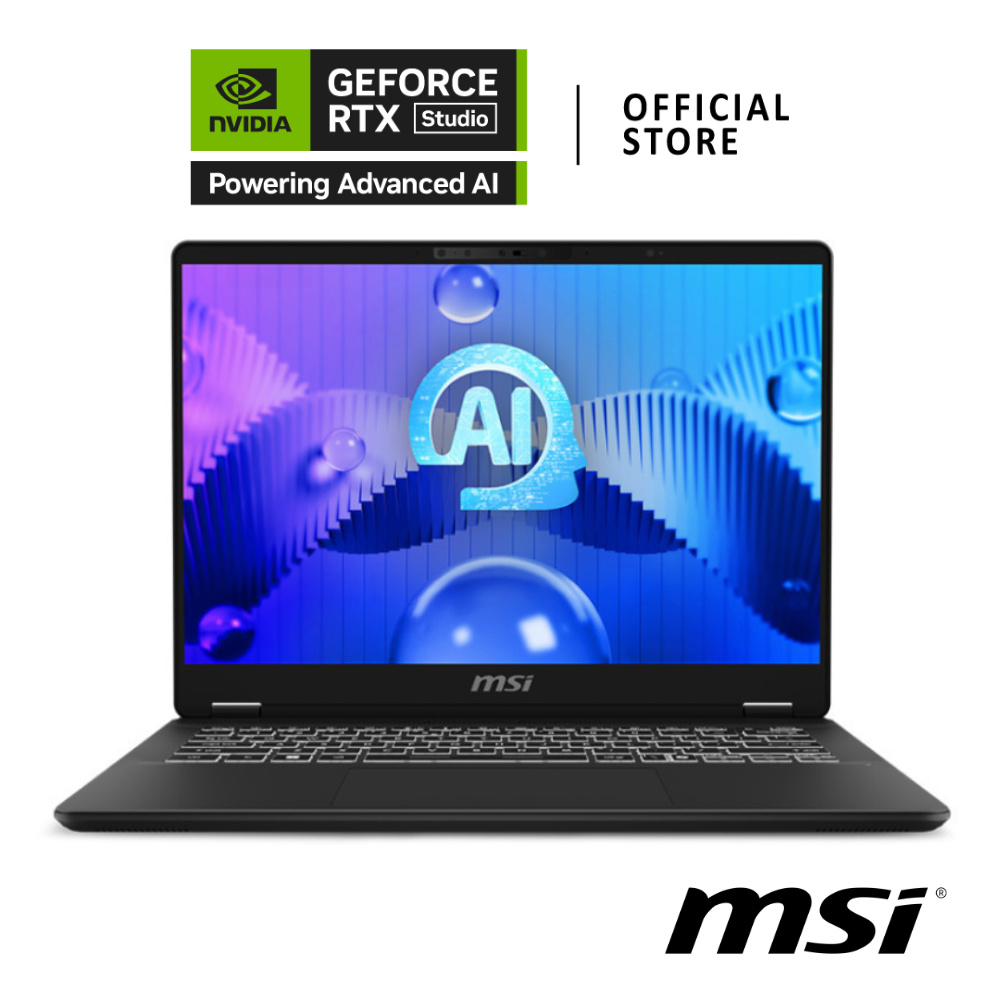 MSI PRESTIGE 14 AI STUDIO | NVIDIA® GeForce RTX™ 4050 | Intel® Core™ Ultra 7-155H (C1VEG-052TH)