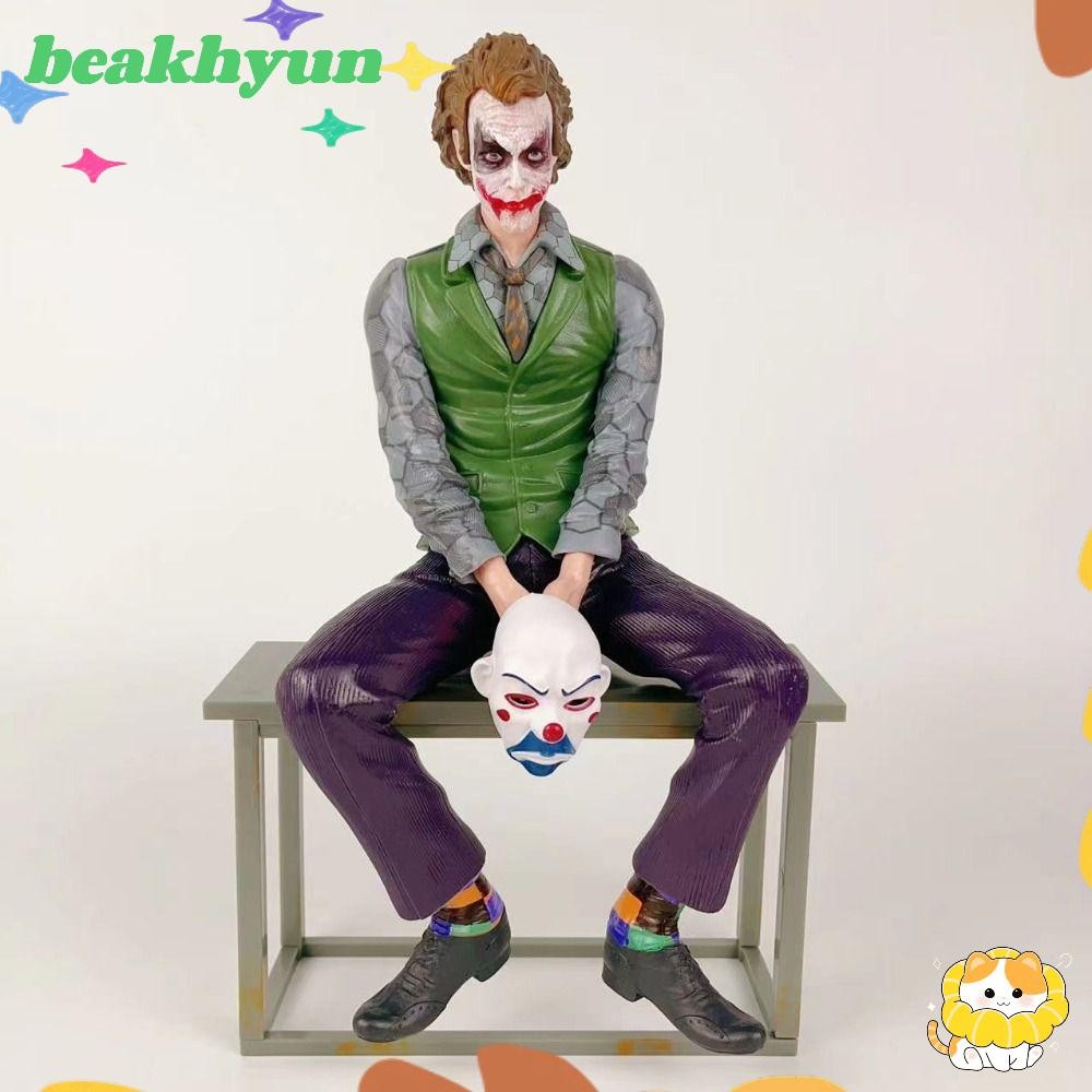 Beakhyun Joker ตําแหน่งนั่ง, บัญชีแยกประเภท Heath 27 ซม. ตกแต่งภายนอกด้านหลังรถยนต์, 2024 หล่อหัวเข็มขัดอะคริลิค PVC หลังคารถด้านหลังจี้หาง