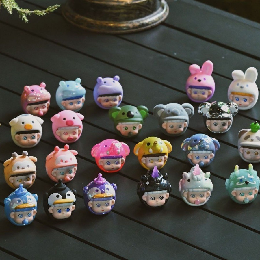 Robaoanimal Crossing MINI Beans พร้อมการเข้ารหัส (32 ชิ้น)