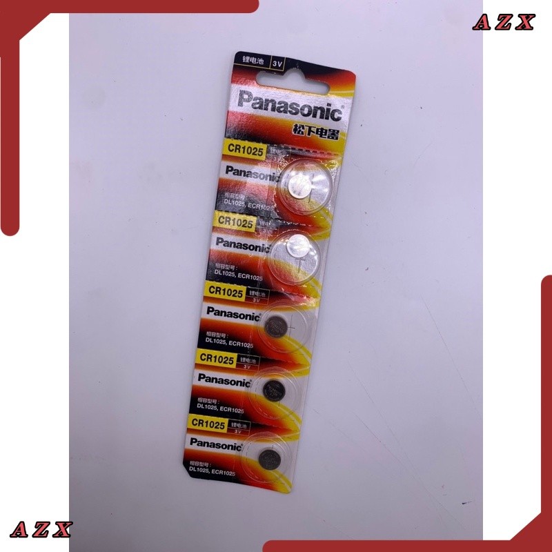 แบตเตอรี่ CR1025 Button Batteries DL1025 BR1025 KL1025 Cell Coin Lithium Battery จาก ไทย