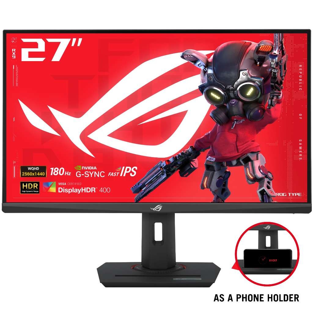 27" ASUS ROG Strix XG27ACS USB Type-C Gaming Monitor 2K (2560x1440) – จอเกมมิ่ง [90LM09Q0-B01120]