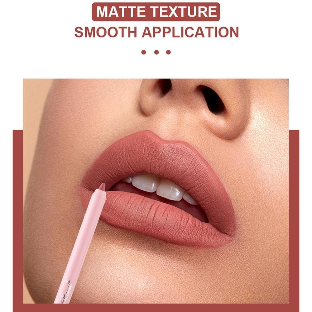 Matte Lipliner Waterproof Long Lasting Lipstick Cameo 1.3g S7d1 S4s1