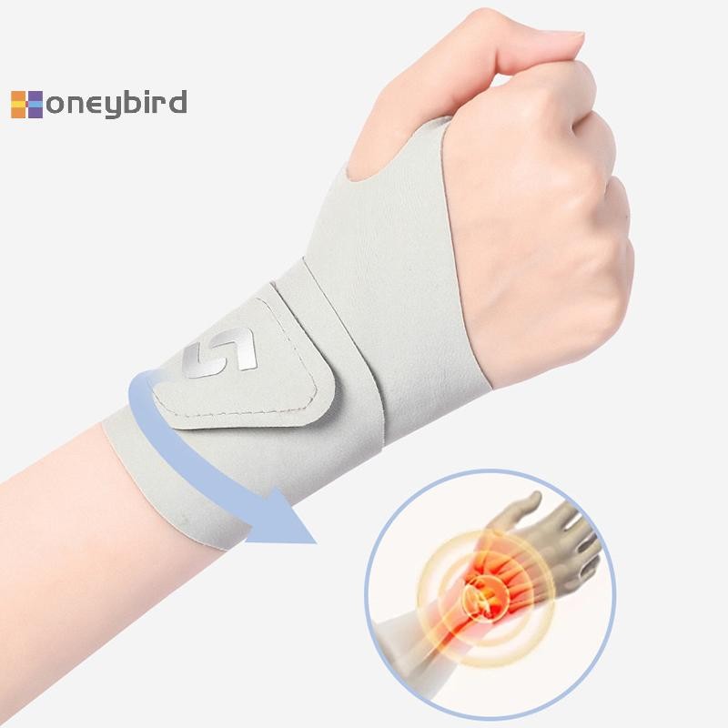 Honeybird Ultra-Thin สายรัดข้อมือ Joint Stabilization สายรัดข้อมือ Fastener เทป Carpal อุโมงค์สนับสนุนบรรเทาอาการปวดการบีบอัดข้อมือห่อ Nice