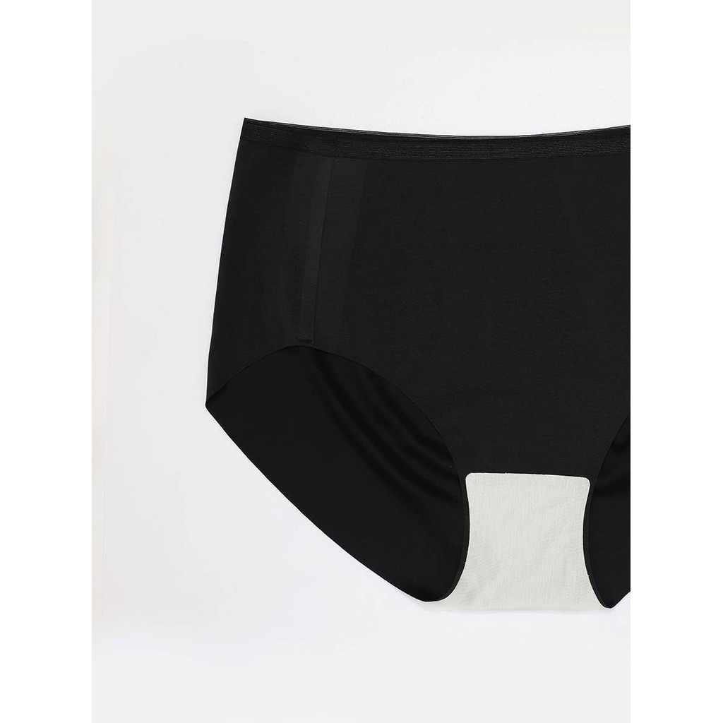 Sabina Panty Zone Seamless Fit Seamless Series กางเกงในทรงเอวสูง รหัส SUZ23049BK - สีดำ — صورة 3