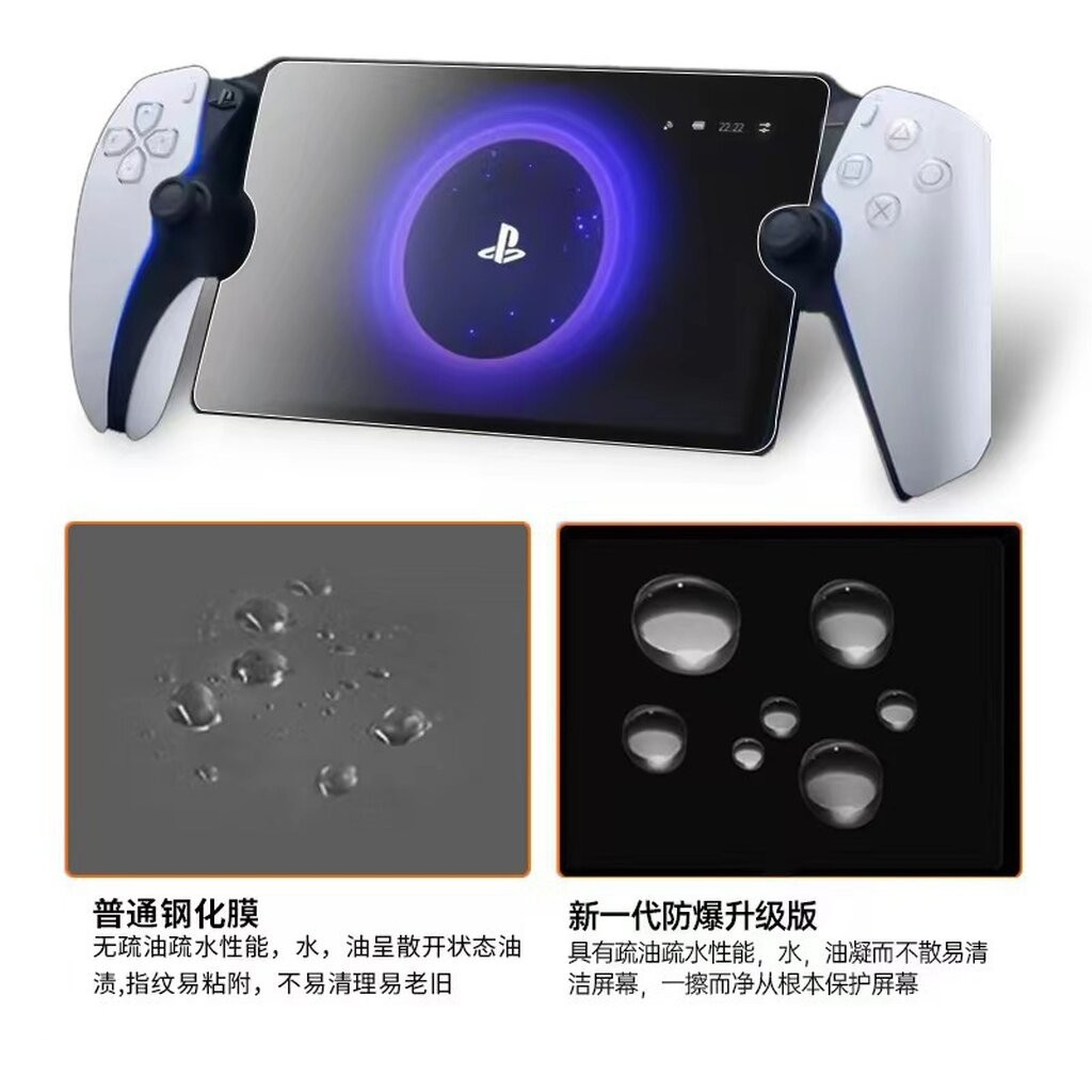 PS5 Portal ฟิล์มกระจกใสนิรภัยชัดแจ๋ว HD Clear แข็งระดับ 9H