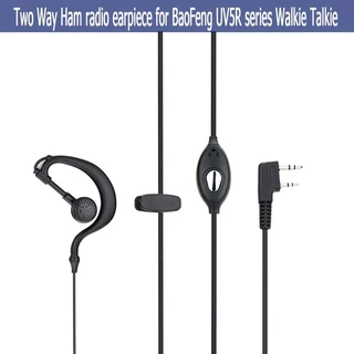 หูฟัง วิทยุสื่อสาร 2-pin Earphone Baofeng รุ่นBF-888s/UV-5R ความยาวสาย 55cm เฉพาะอะไหล่เสริม
