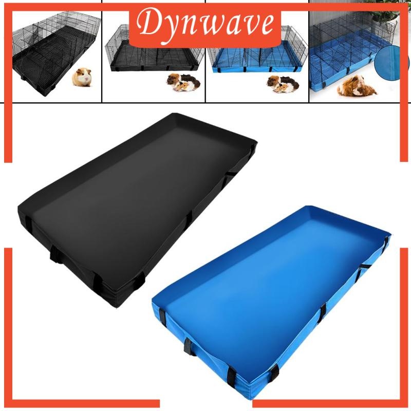 [Dynwave] Guinea Pig Cage Bottom Cover Parts for Dwarf Bunnies Squirrel Hamsters Blue