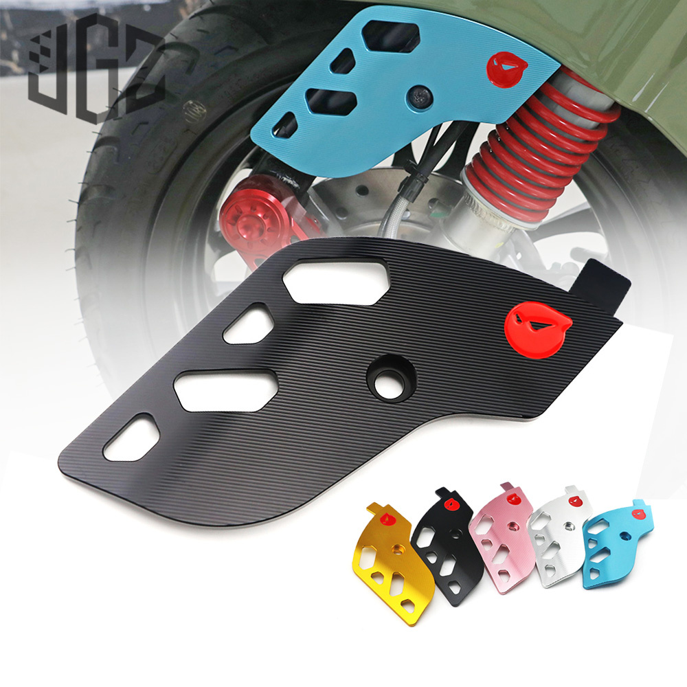 สําหรับ Vespa Sprint Primavera 150 2017-2024 รถจักรยานยนต์ CNC Rocker ฝาครอบส้อมด้านหน้าด้านข้าง Guard