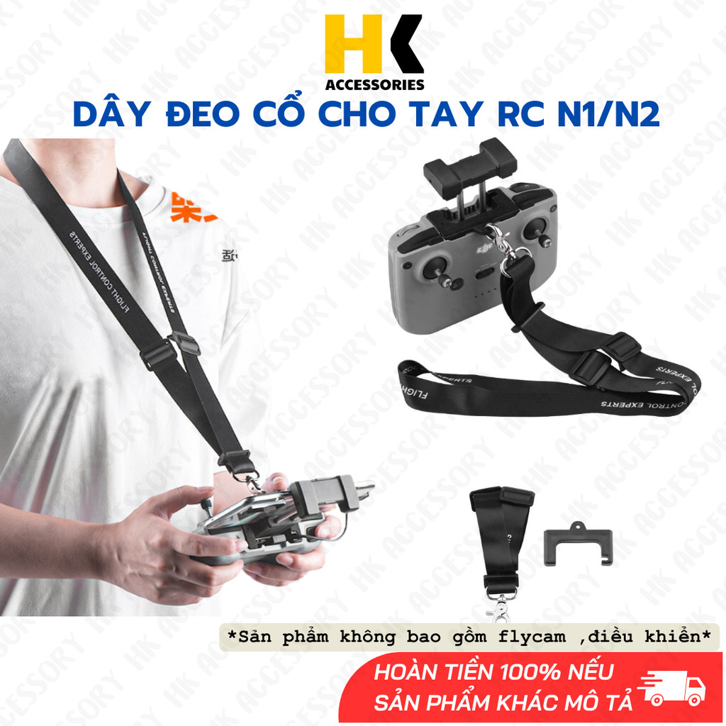 ตัวควบคุม DJI RC-N1/N2/N3 RC1 RC2 รองรับสายคล้องคอเพื่อป้องกันที่จับตก