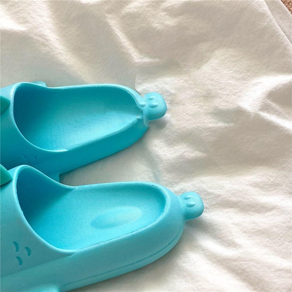 Edie รองเท้าสวมใส่ด้านนอก, น่าเกลียดปลาแพลตฟอร์มหนา Soled รองเท้าแตะ, Casual Anti Slip Casual PVC Hangyodon รองเท้าแตะผู้หญิงฤดูร้อน