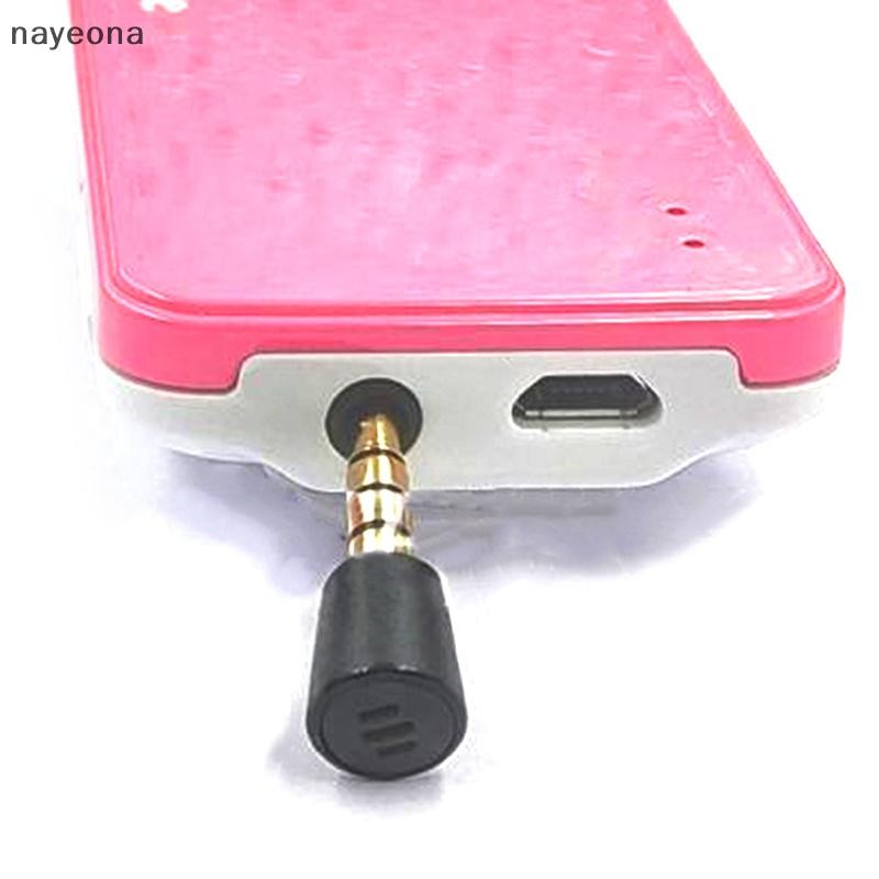 [NAY] 1 PC ไมโครโฟนขนาดเล็กไมโครโฟนสําหรับ PS4 เครื่องเล่นเกมโทรศัพท์แล็ปท็อป Mini Mic EON