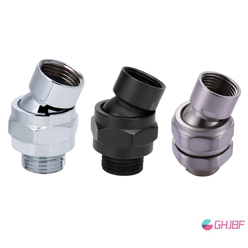 GHJBF] 1PC เชื่อมทองเหลืองแขนขยายส่วนประกอบห้องน้ําฝักบัวอะแดปเตอร์หมุน Original Shower Connector Joint iscknnant คอเต่า อืม