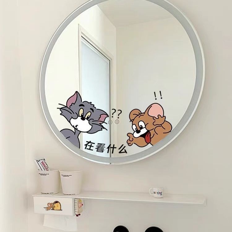 สติ๊กเกอร์ตกแต่งการ์ตูนคู่ สติ๊กเกอร์ทางเข้า สติ๊กเกอร์ - รูปที่ 4