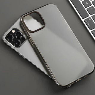 🔥ส่งจากไทย🔥 ใช้กับ เคสไอโฟน For iPhone 11 13 16 17 18 Pro 14 15 pro max 12 13 เคสเกาหลี พสัส 15 14 plus 11 ฝ้าโปร่งใส