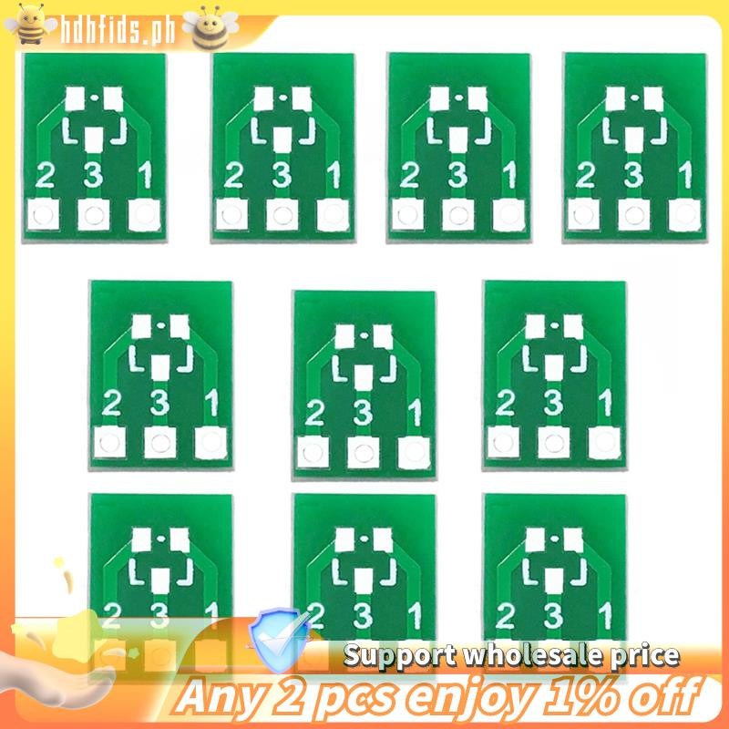 -100PCS SOT23 SOT23-3 เปิด SIP3 Double-Side SMD Turn to DIP อะแดปเตอร์แปลงแผ่น SOT SIP IC ซ็อกเก็ต P