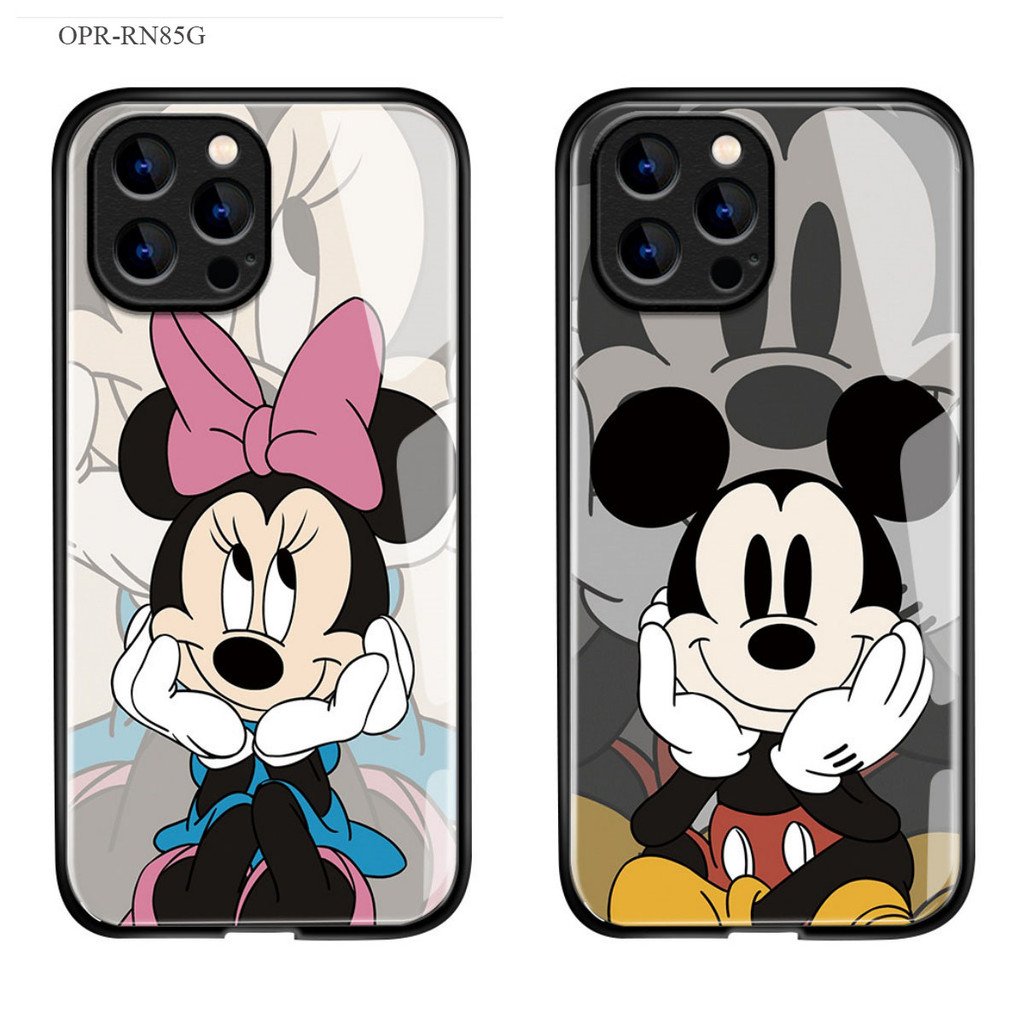 OPPO Reno 8 8Z 7 7Z 6Z 6 5 4 2F F11 F9 F7 F5 Pro Youth 4G 5G เคสออปโป้ Hard Glass Case