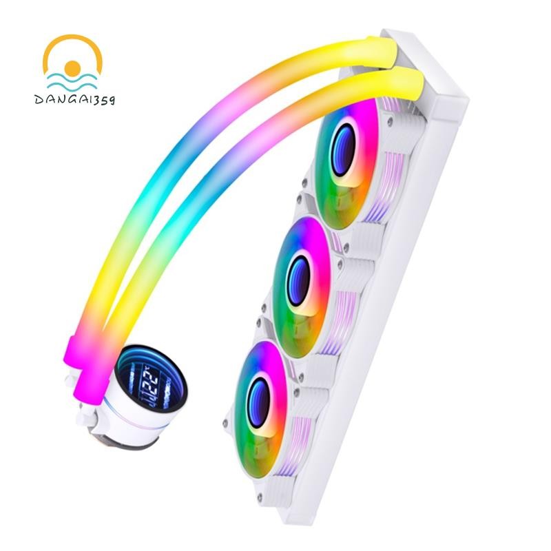 Dangai359Water Cooler 360 มม.ARGB Cpu CoolerสําหรับLga2011v3 1200 สําหรับAMD AM4 IWONGOU Pc Water Co