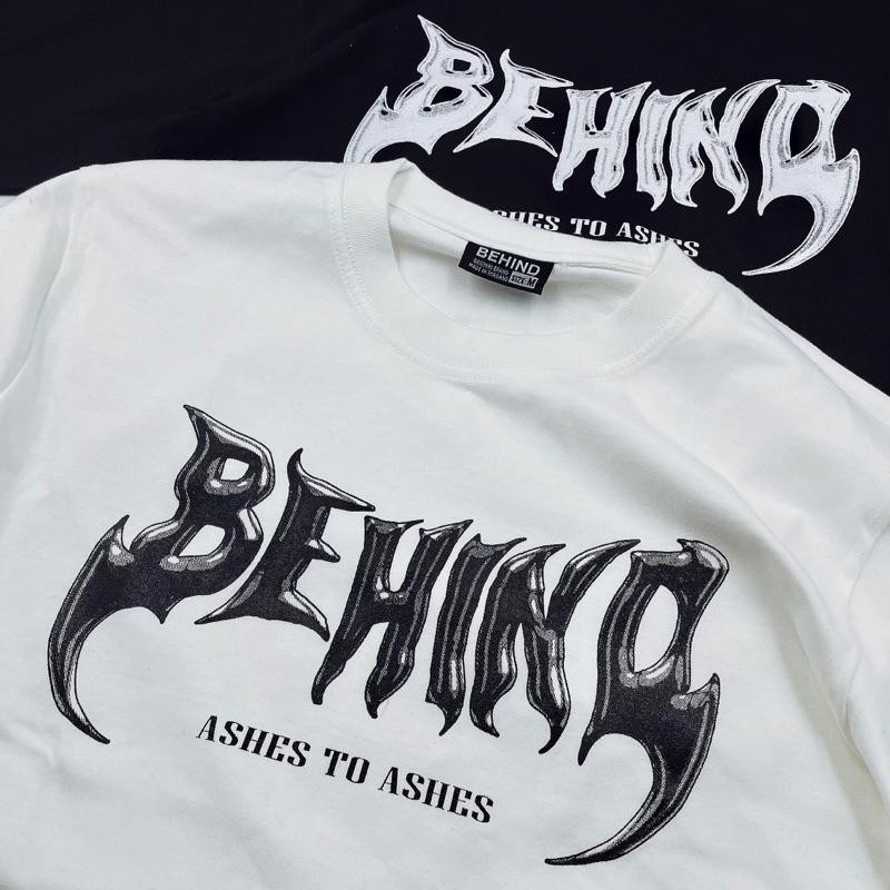 เสื้อยืด BEHIND แขนสั้น Oversize