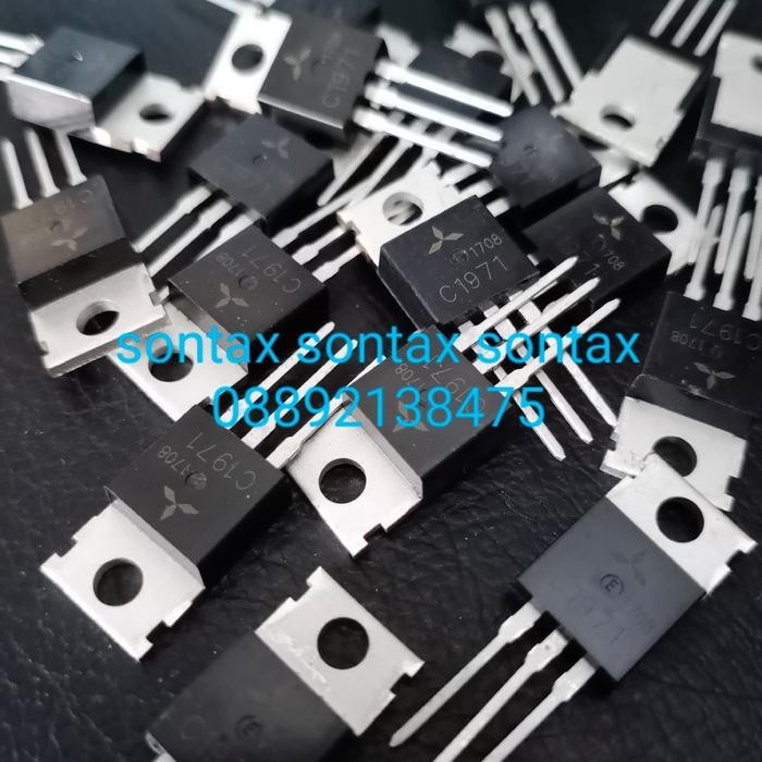 (READ DESCRIPTION!!) 2sc1971 c1971 1971 สุดท้าย fm 5 w วัตต์ mitsubishi vhf ht