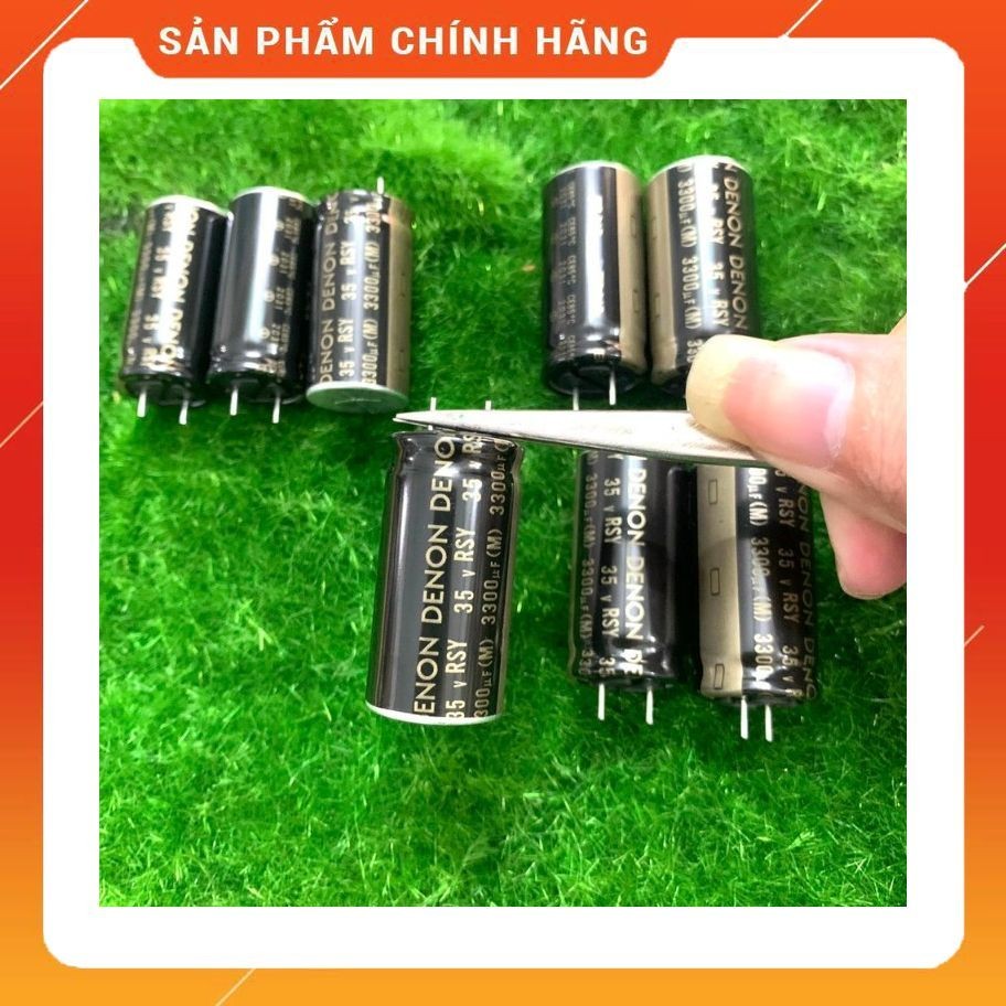 ELNA DENON CAPACITOR 35V 3300UF, 35V3300UF, 3300UF35V, 3300UF 35V