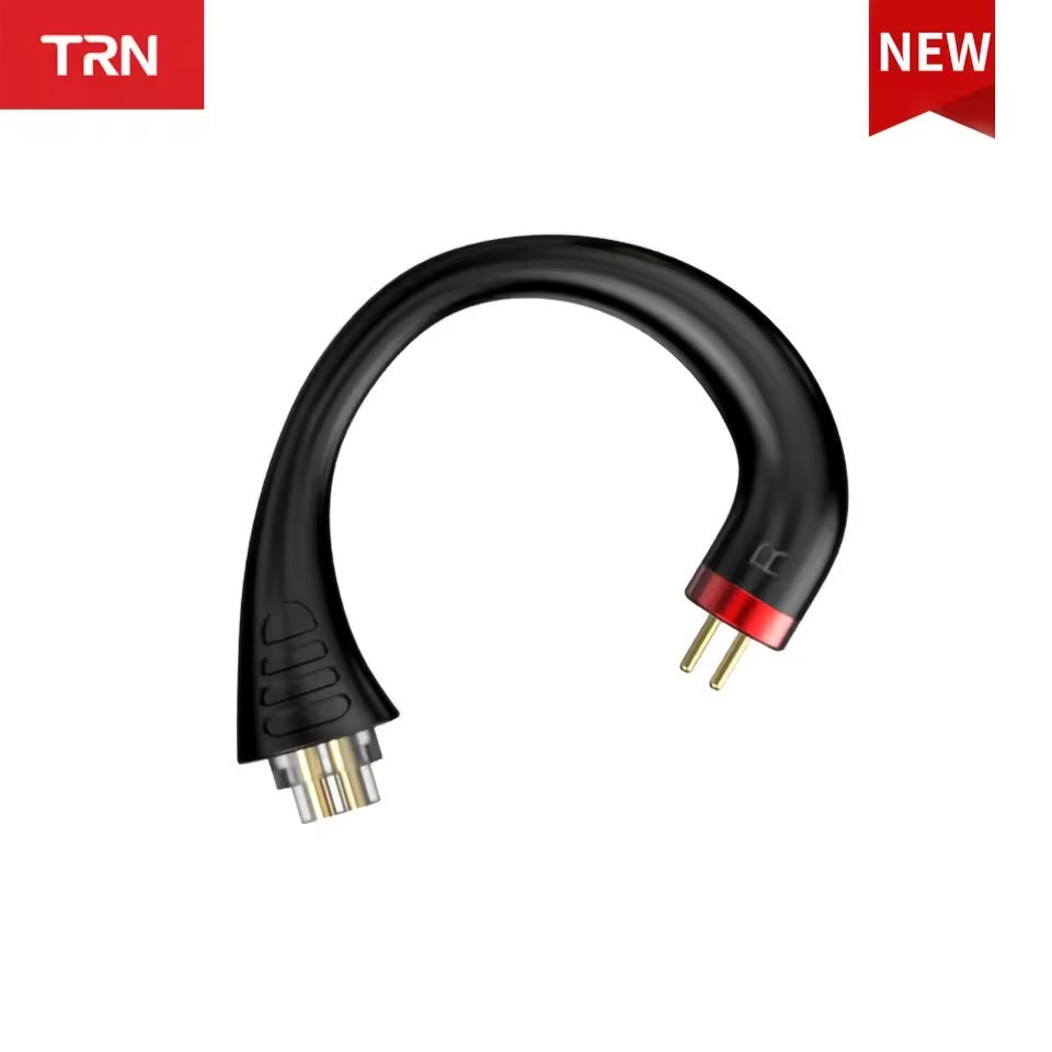 TRN สาย PIN BT20PRO BT30 บลูทูธ 5.0 ไร้สายหูตะขออะแดปเตอร์ Aptx/AAC หูฟัง MMCX/2Pin Connector สําหรับ ZSX ZAX VX