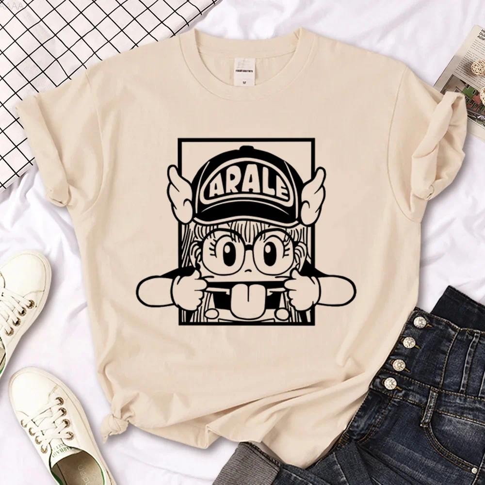 Baju Arale wanita reka bentuk tee Jepun gadis pakaian harajuku